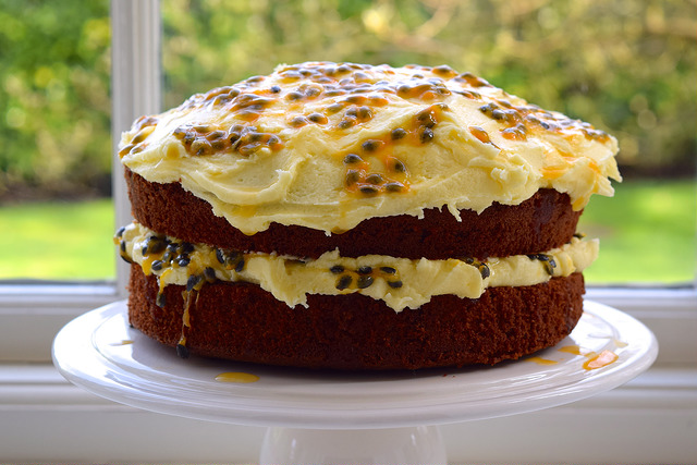 Passion Fruit & Coconut Layer Cake