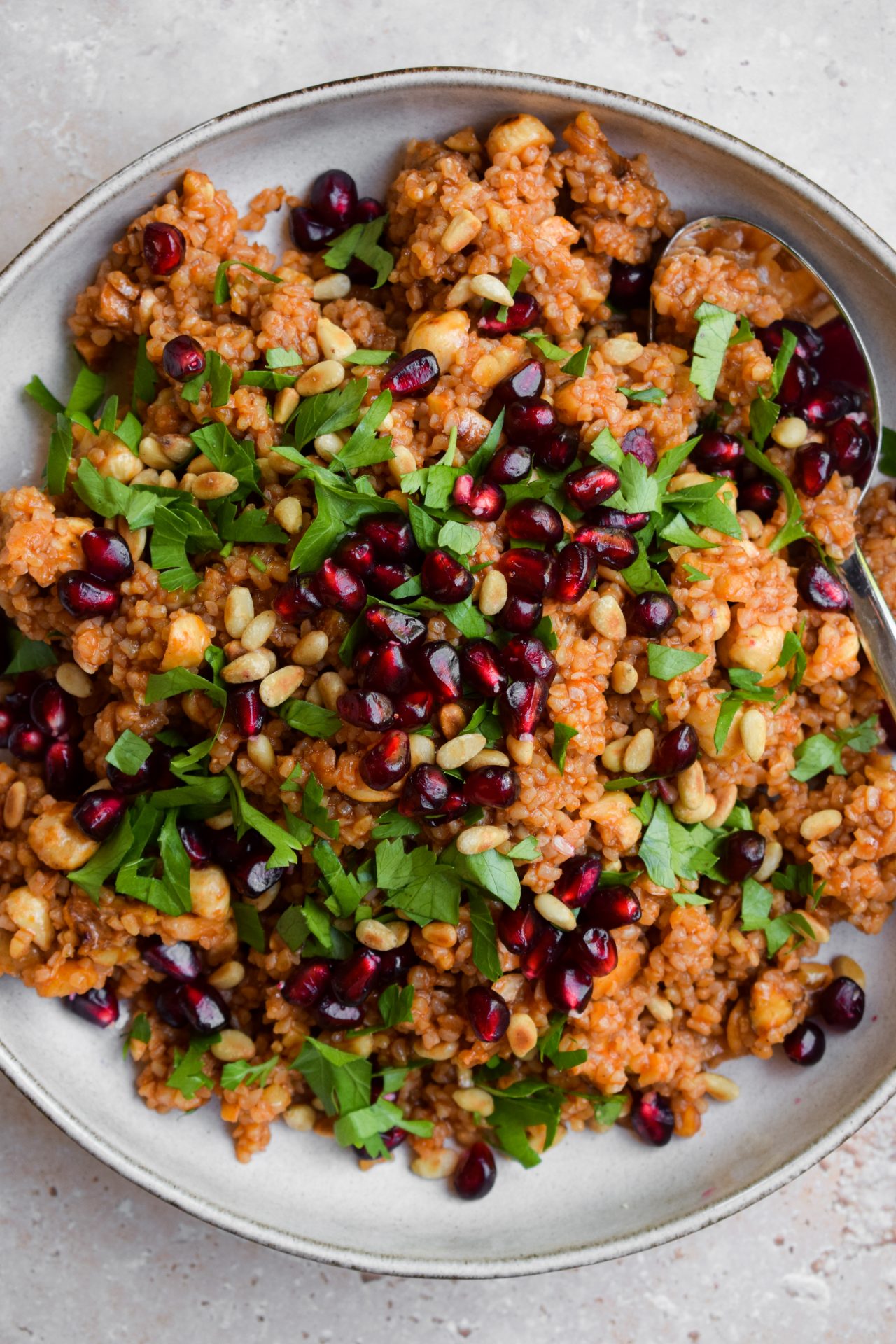 Syrian Bulgur Wheat Salad | Rachel Phipps